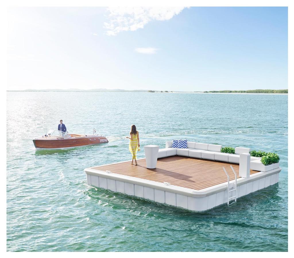 Waterscape extends your experience of the waterfront environment - ideal for hotels, yacht clubs, homes and restaurants. © Superior Jetties www.superiorjetties.com